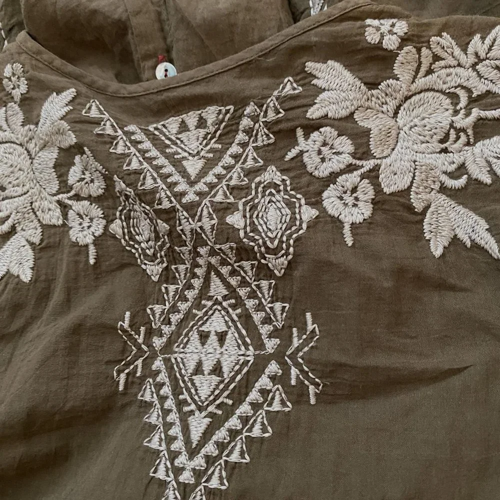 Johnny Was 3 J Workshop Woman's top size XS - Picture 4 of 5
